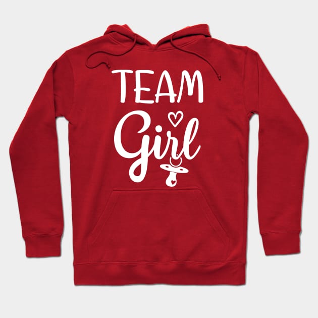 Cute Team Girl Hoodie by Lulaggio